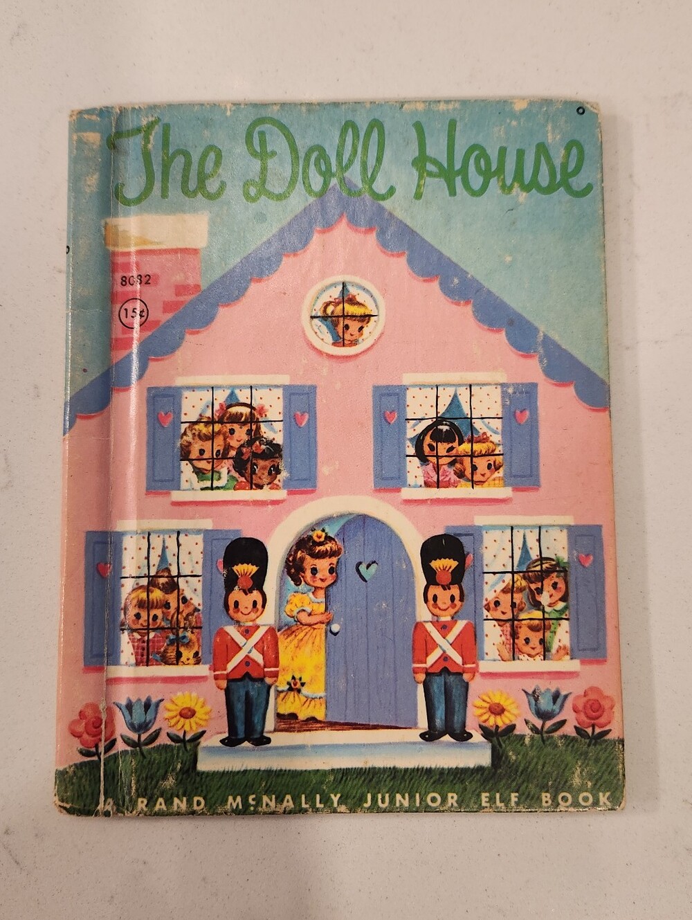 Vtg The Doll House 1961 Junior Elf Book Rand McNally